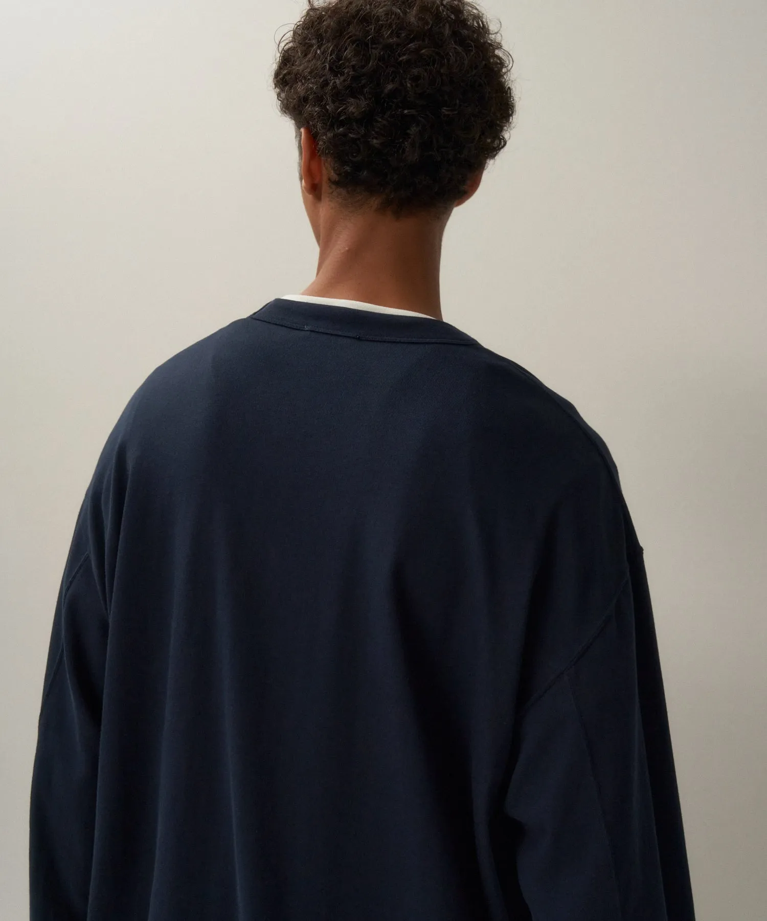 SUVIN DOUBLE JERSEY | CREWNECK PULLOVER sold by ATON product image thumbnail 4