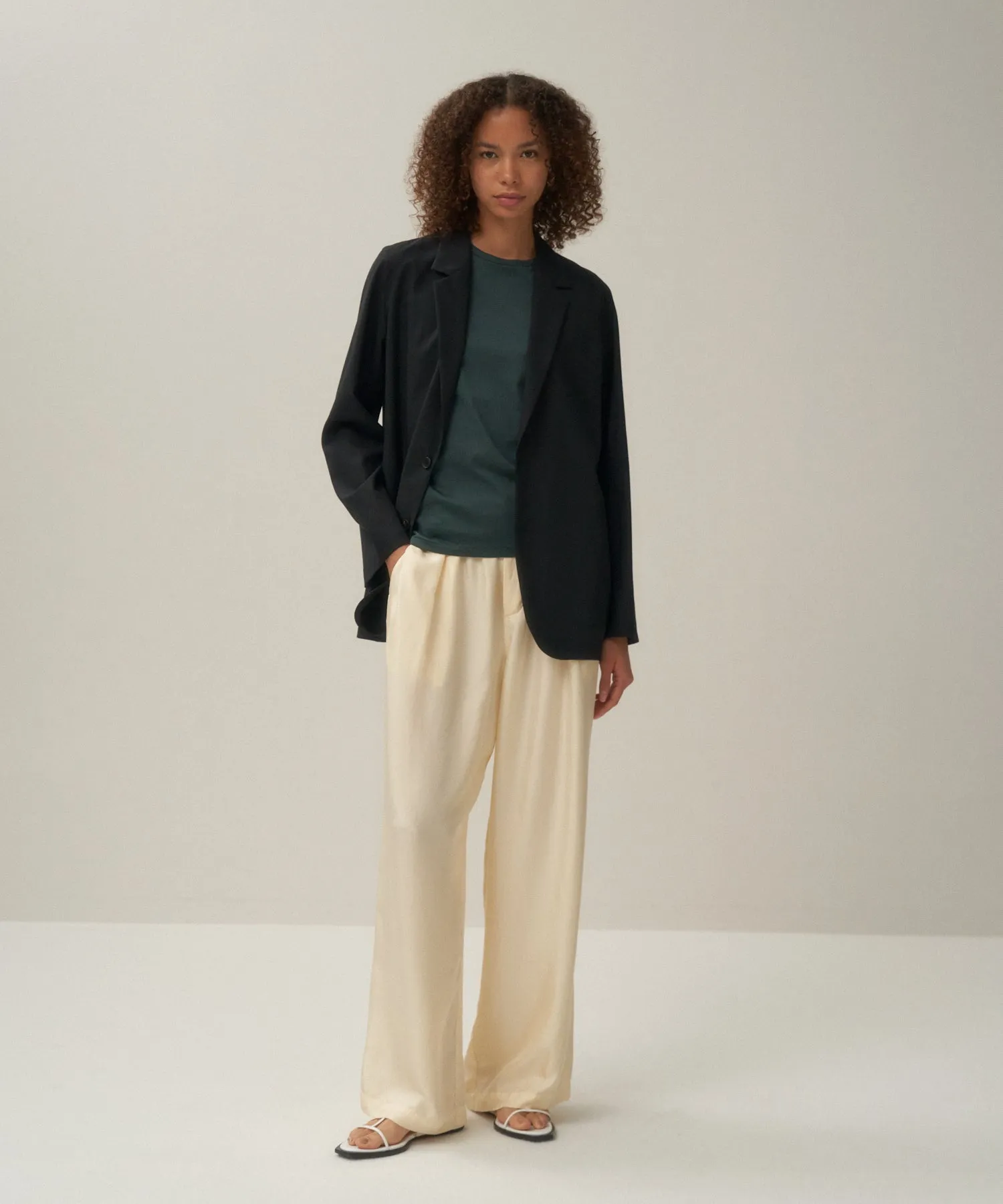 TECHNO WOOL GAUZE | TAILORED JACKET sold by ATON product image thumbnail 2