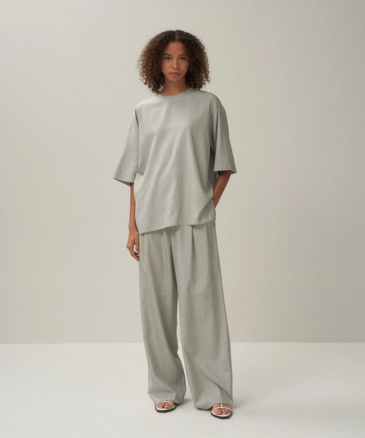 SILK TROPICAL | WASHED T-SHIRT sold by ATON product image thumbnail 4