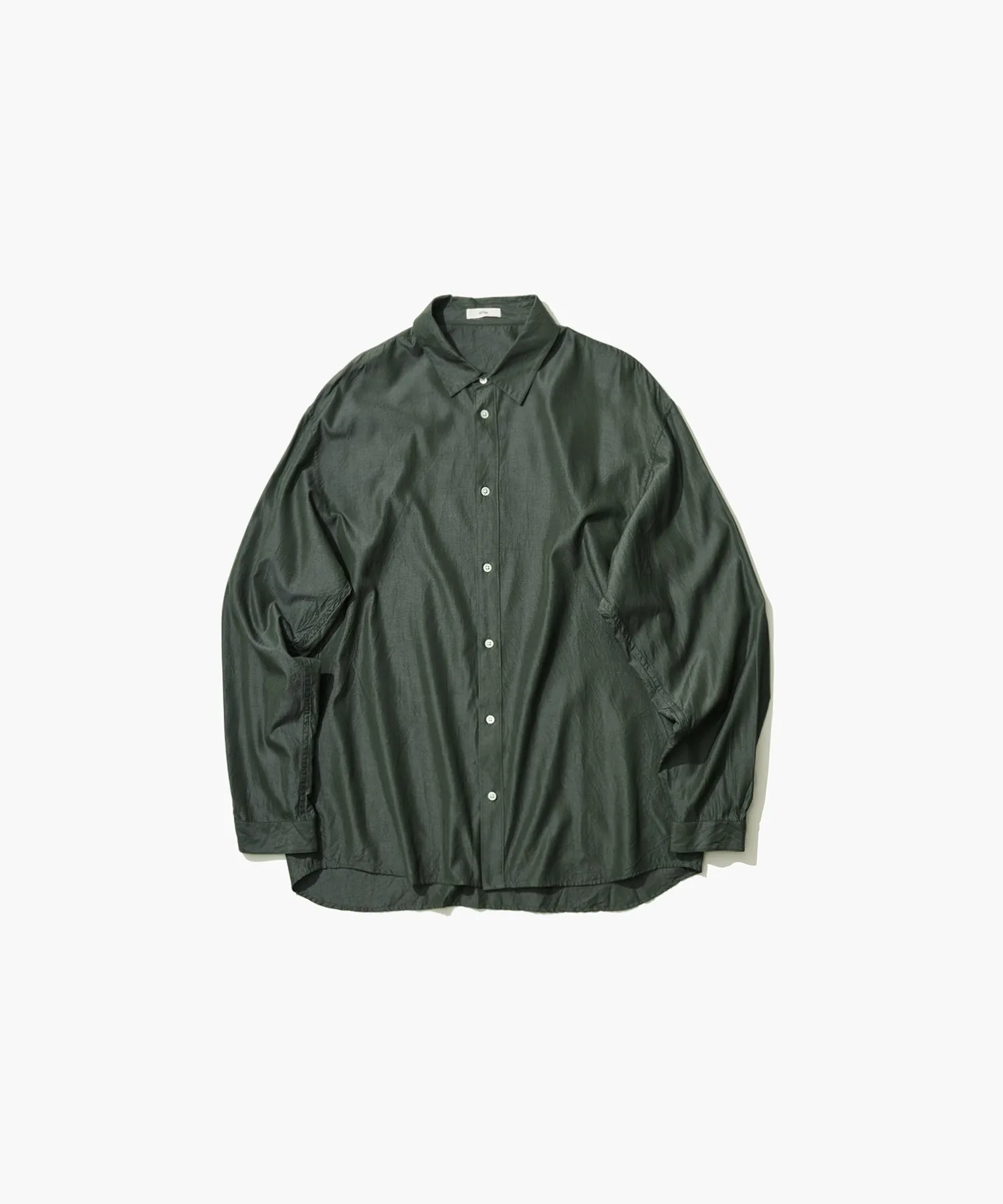 SHORT FIBER SILK | WASHED SHIRT sold by ATON product image thumbnail 4