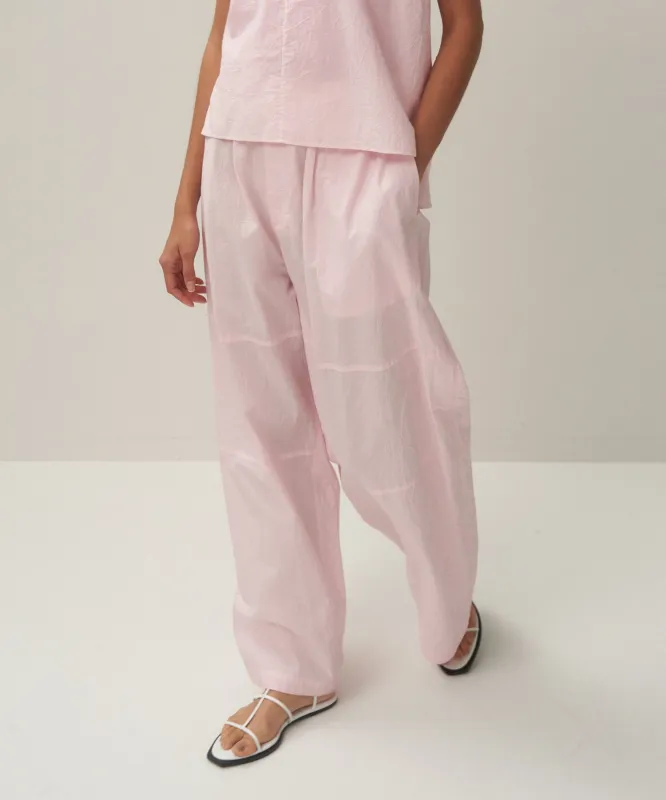 CATCH WASHER COTTON | EASY WIDE PANTS sold by ATON
