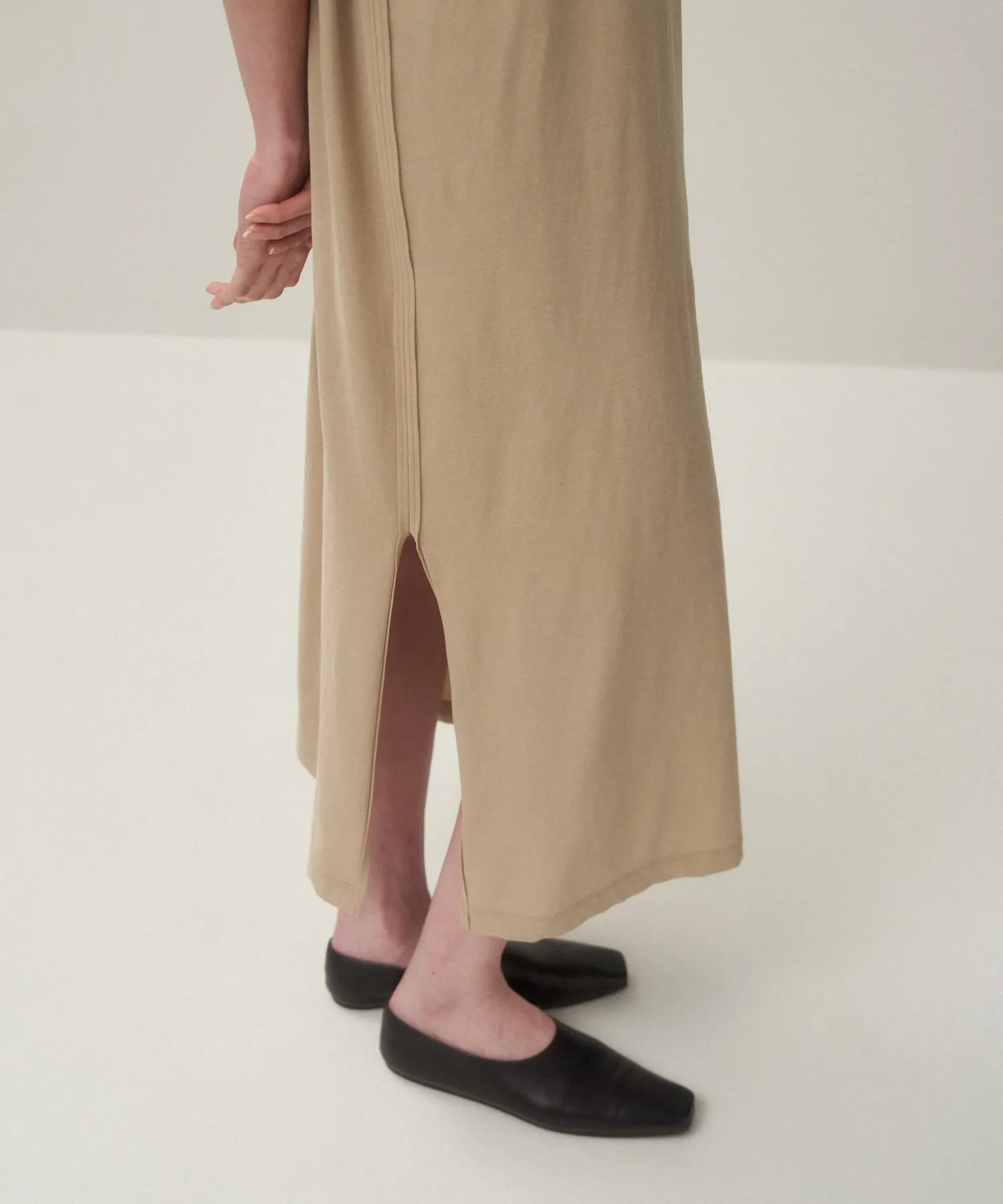 FRESCA NUBUCK | TANKTOP DRESS sold by ATON product image thumbnail 3