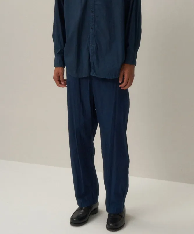 COTTON LAWN | WIDE EASY PANTS sold by ATON