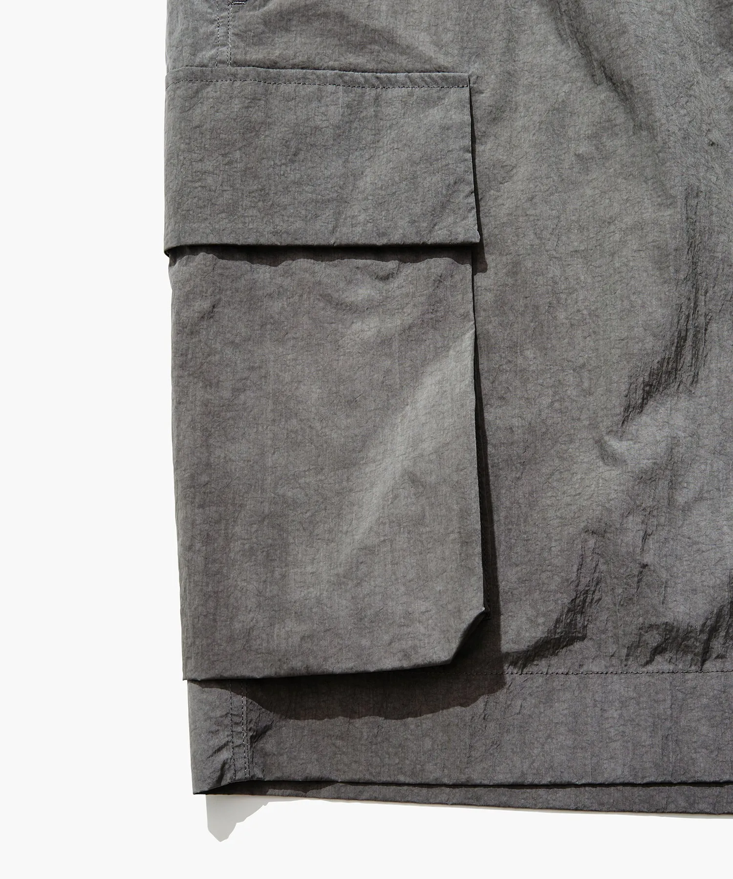 KYOTO SUMI NYLON | EASY CARGO SHORTS sold by ATON product image thumbnail 5