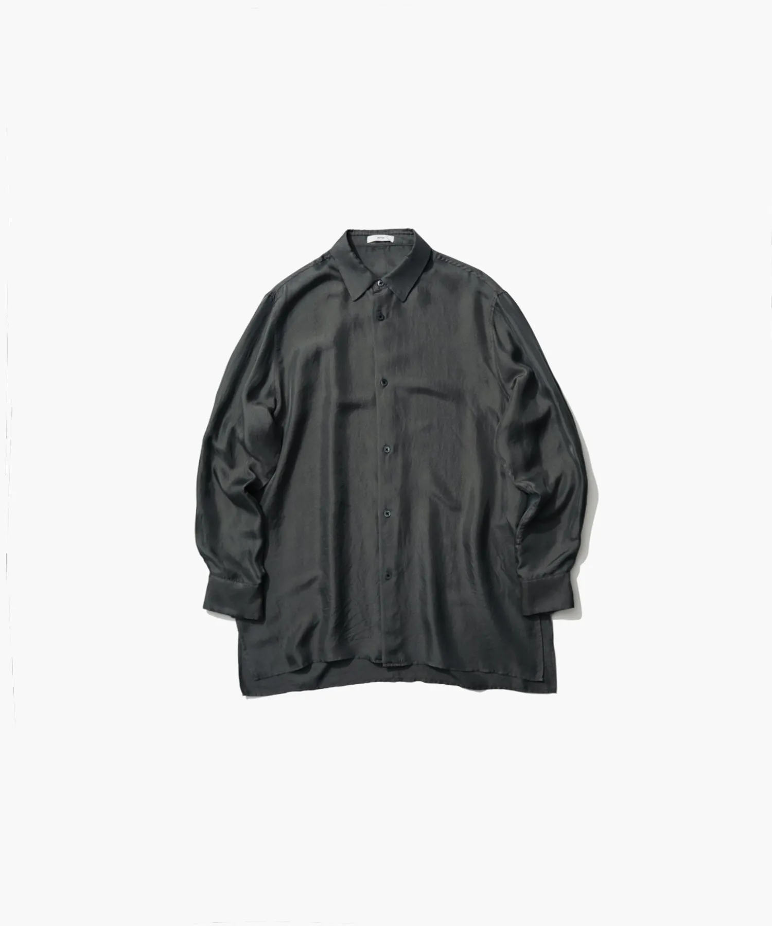 TRAVEL SILK TWILL | LONG SLEEVE SHIRT sold by ATON product image thumbnail 5