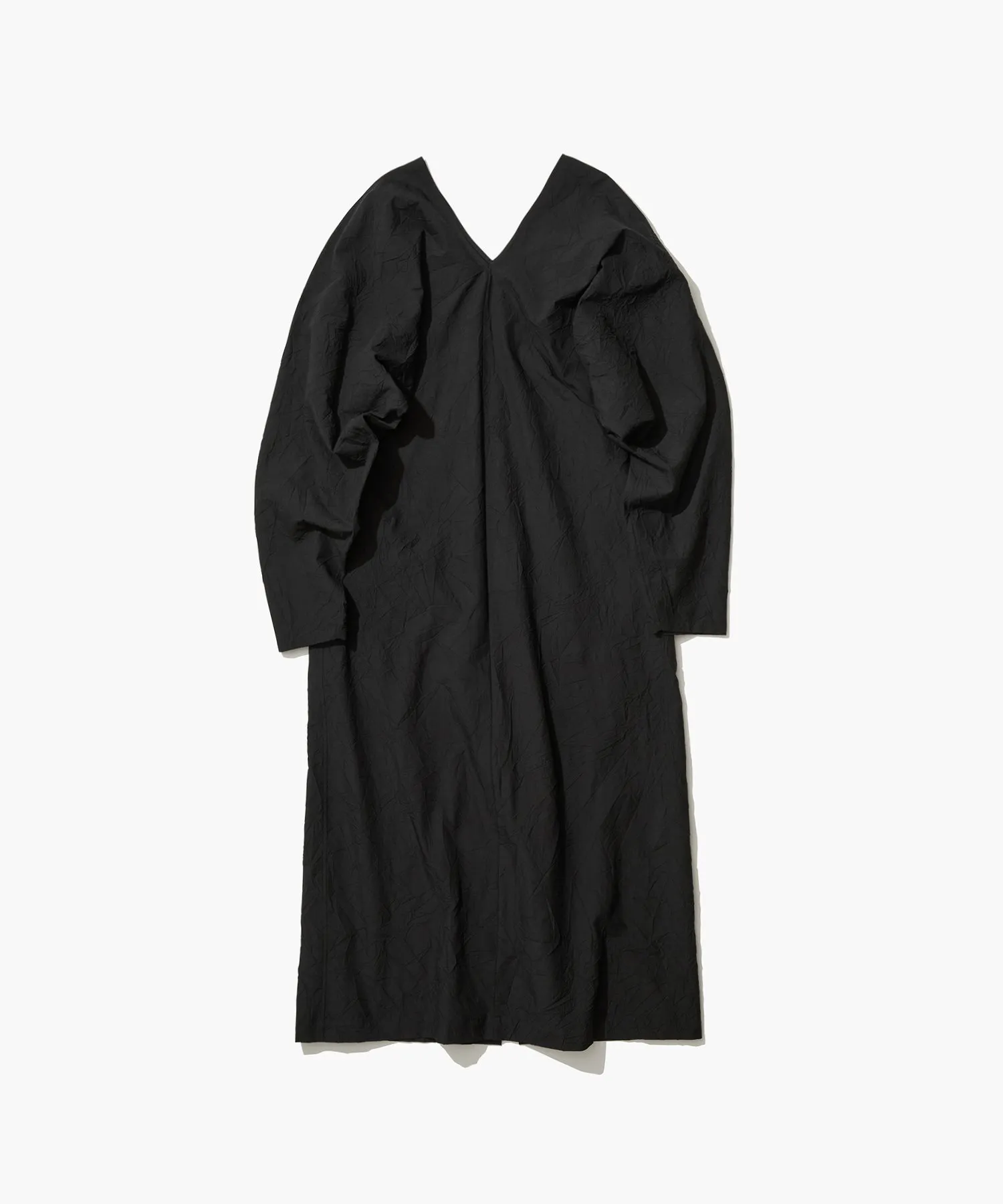 ■CATCH WASHER NYLON | V-NECK DRESS sold by ATON