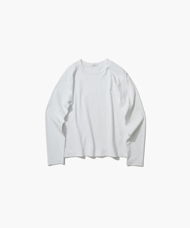 ■DRY COTTON JERSEY | LONG SLEEVE T-SHIRT sold by ATON