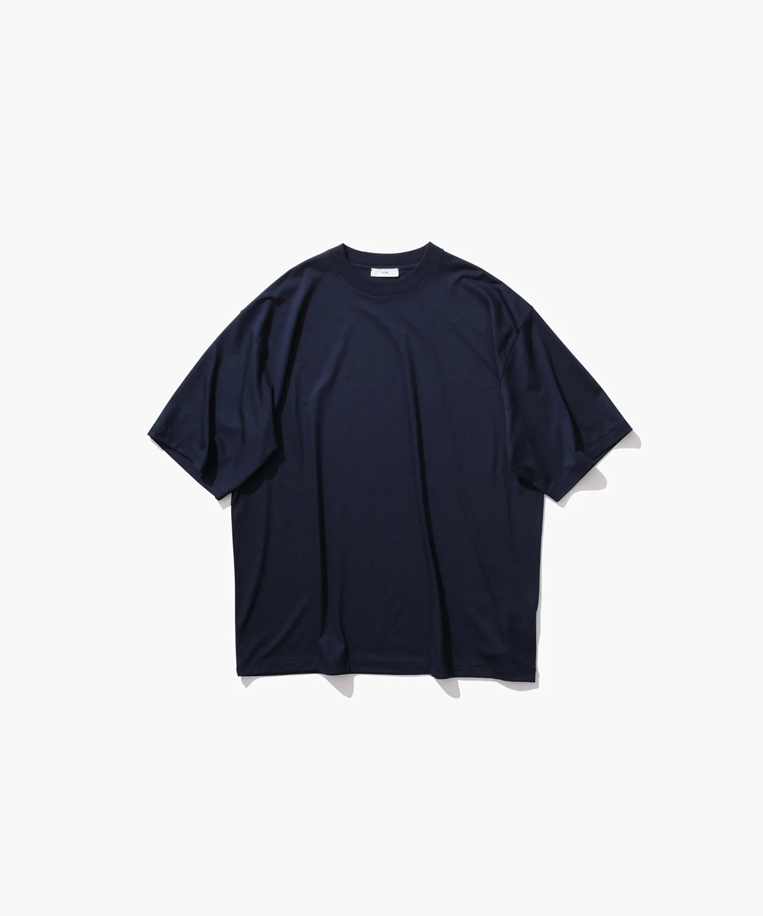 ROYAL WOOL JERSEY | LOOSE FIT T-SHIRT sold by ATON