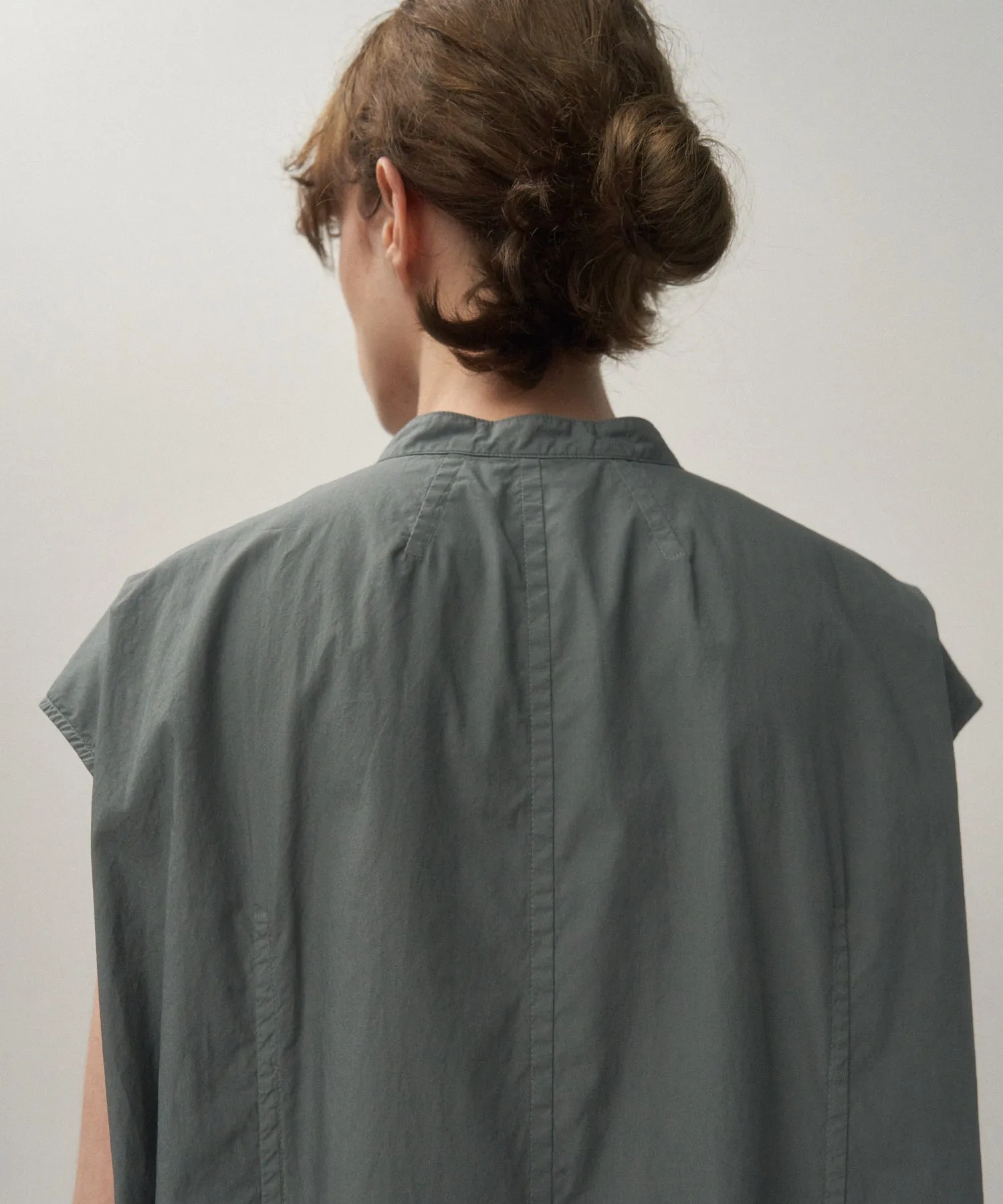 COTTON LAWN | FRENCH SLEEVE DRESS sold by ATON product image thumbnail 3