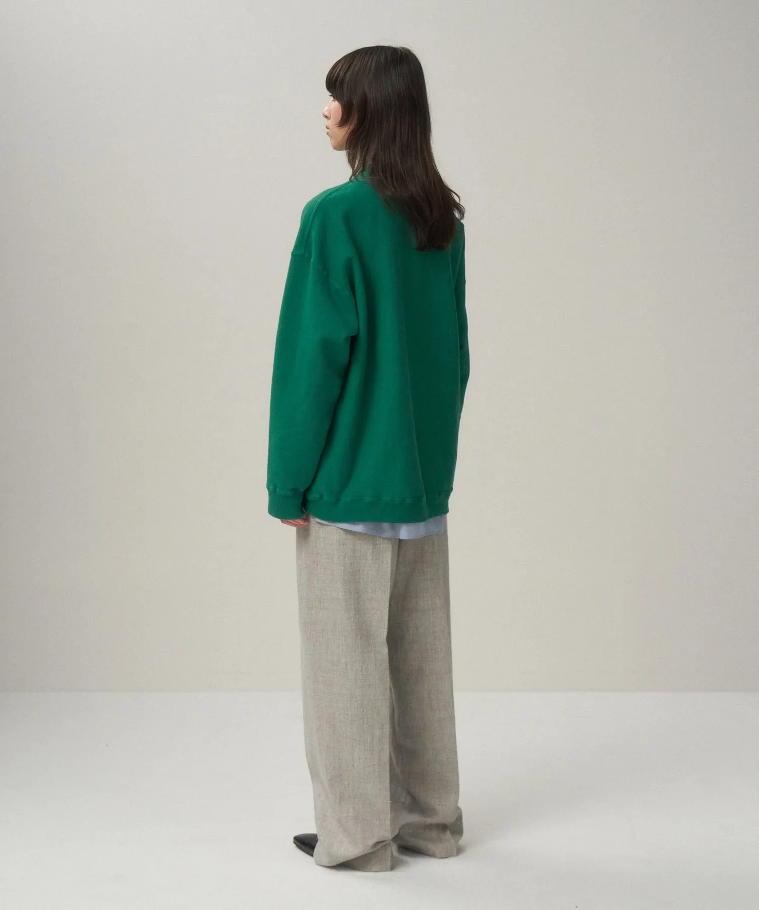 NATURAL DYED URAKE | OVERSIZED SWEAT SHIRT sold by ATON product image thumbnail 3