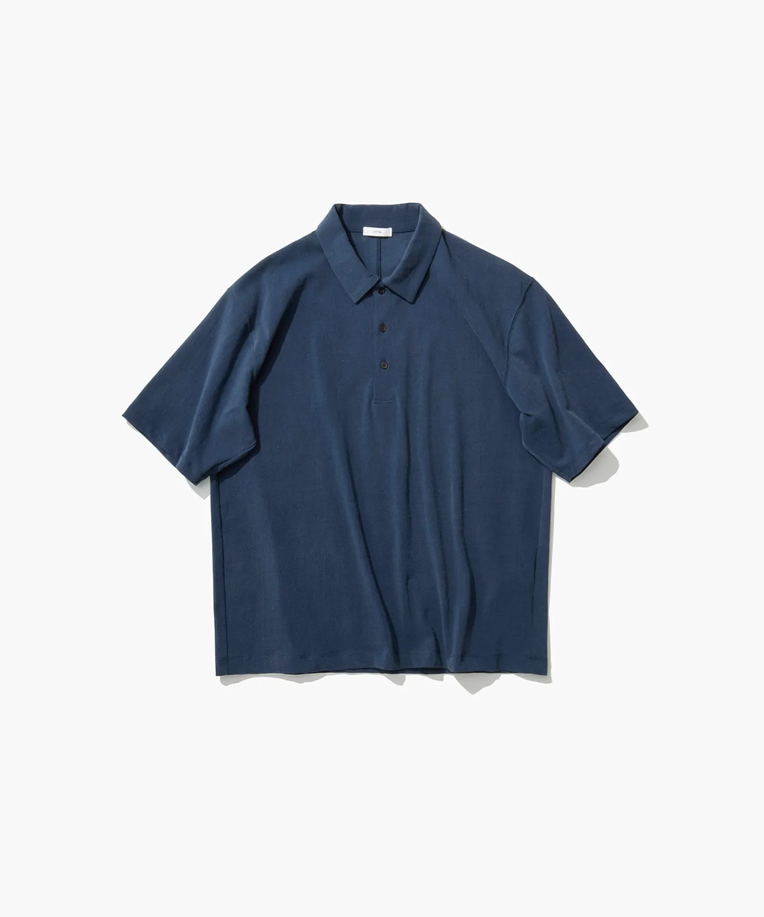AGING FRESCA PLATE | LOOSE FIT POLO SHIRT sold by ATON product image thumbnail 5
