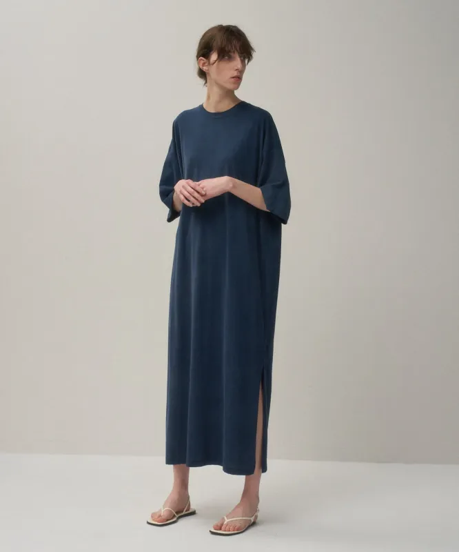 HARD WASHED SUVIN | OVERSIZED T-SHIRT DRESS sold by ATON