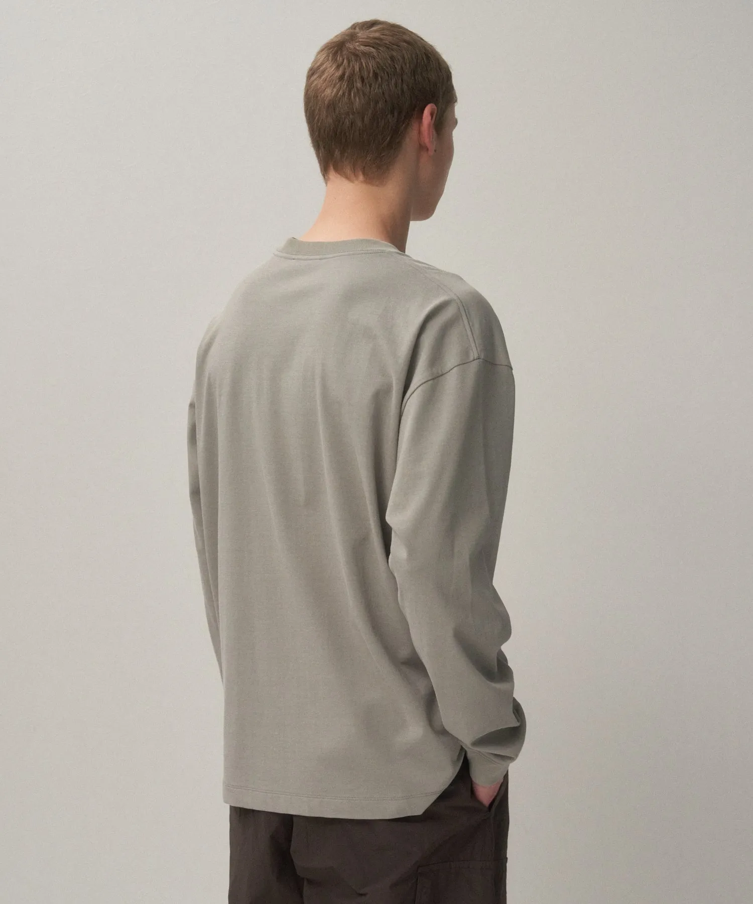 FRESCA PLATE | LOOSE FIT LONG SLEEVE T-SHIRT sold by ATON product image thumbnail 2