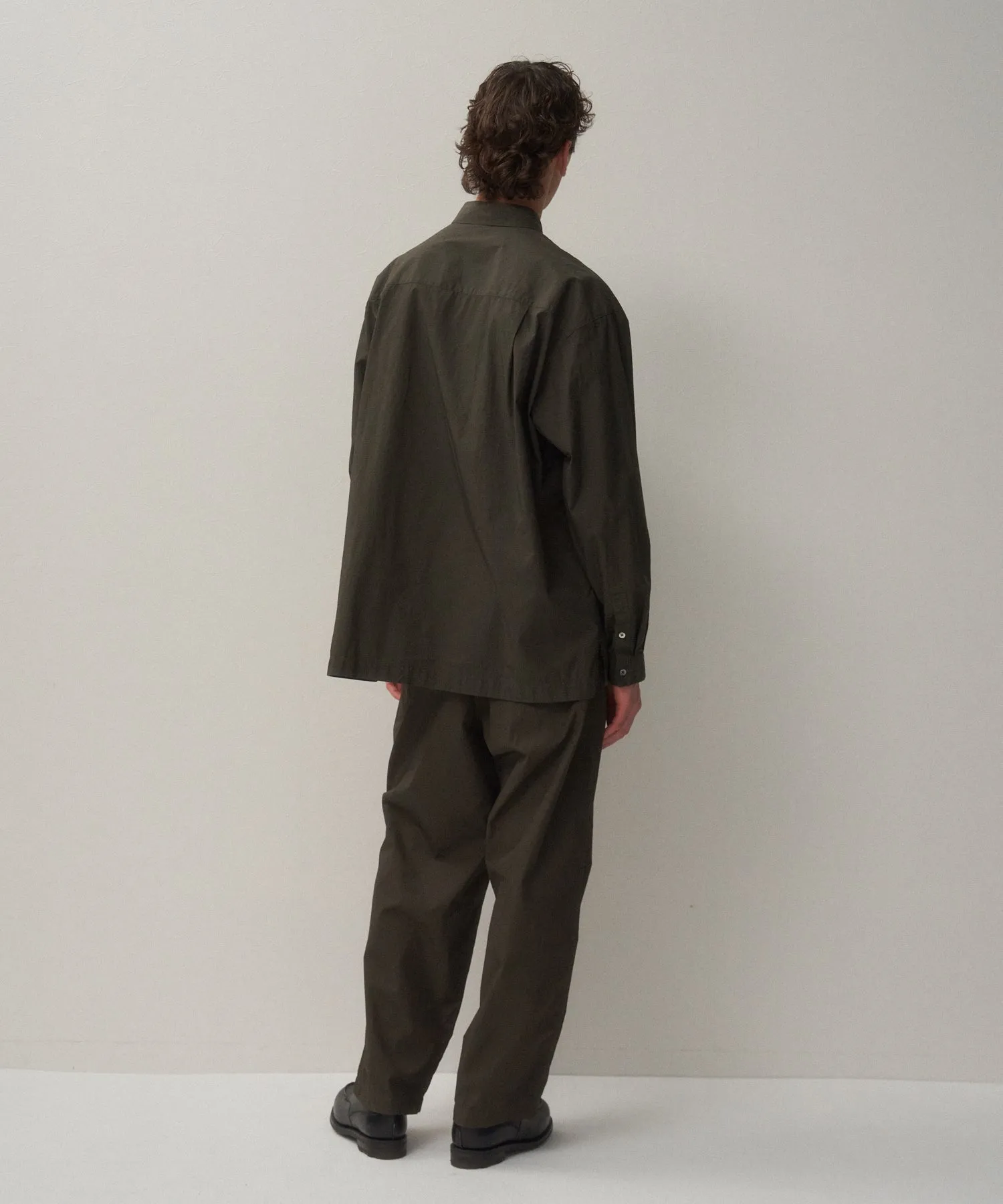 SHRINK COTTON LAWN | LOOSE FIT PANTS sold by ATON product image thumbnail 5