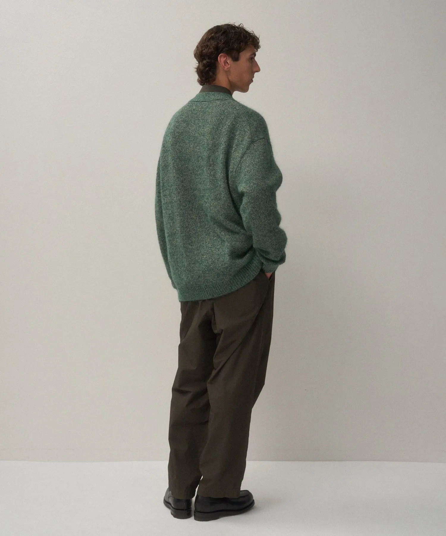 SHRINK COTTON LAWN | LOOSE FIT PANTS sold by ATON product image thumbnail 3