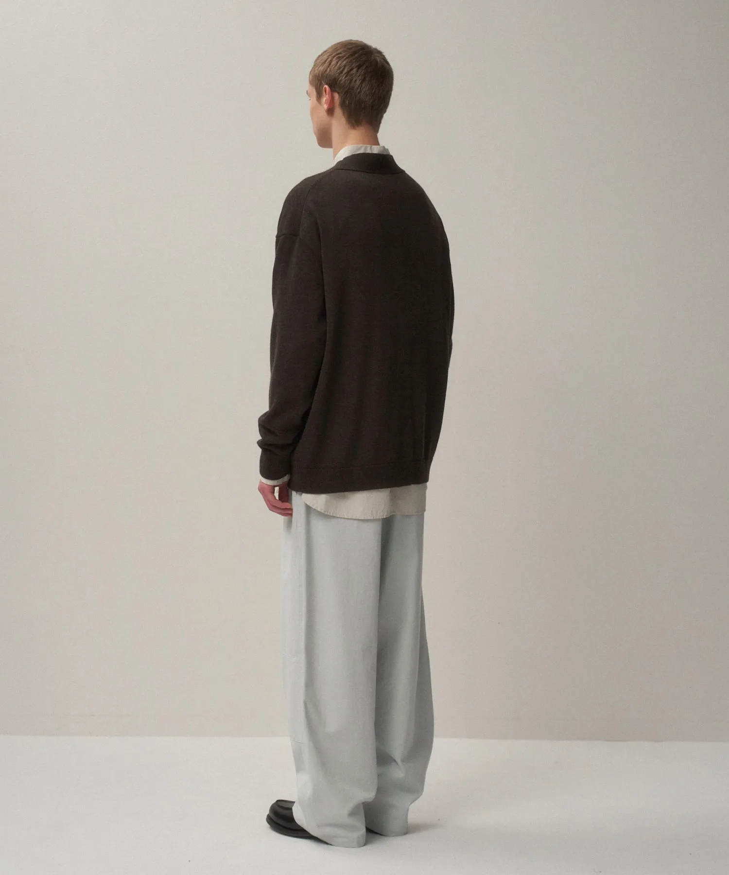 WOOL WASHI | OVERSIZED CARDIGAN sold by ATON product image thumbnail 2