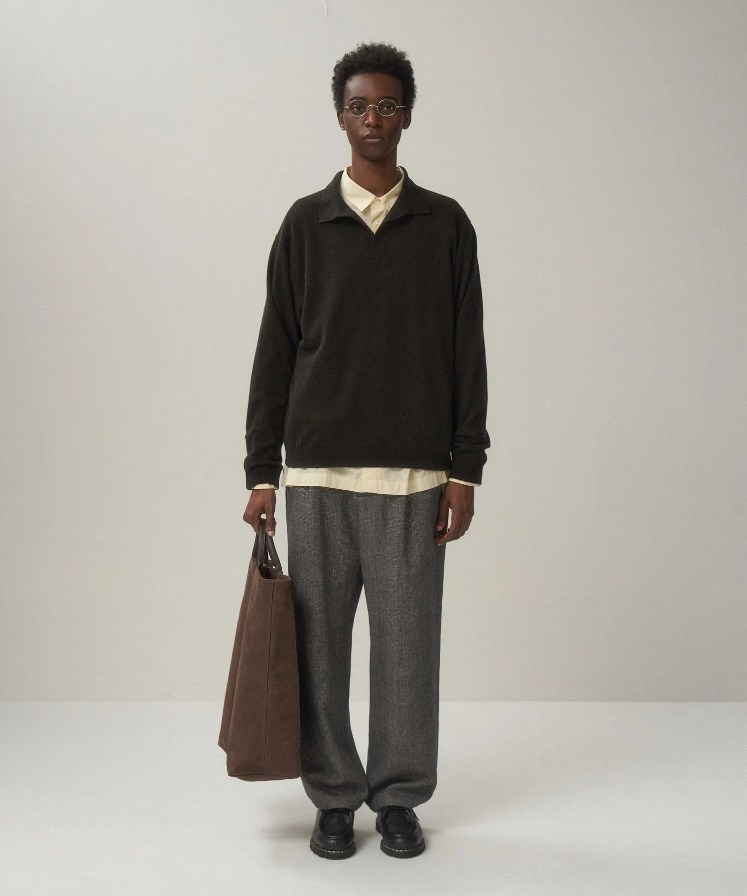 BULLHIDE NUBUCK LEATHER | WEEKENDER TOTE BAG sold by ATON product image thumbnail 2