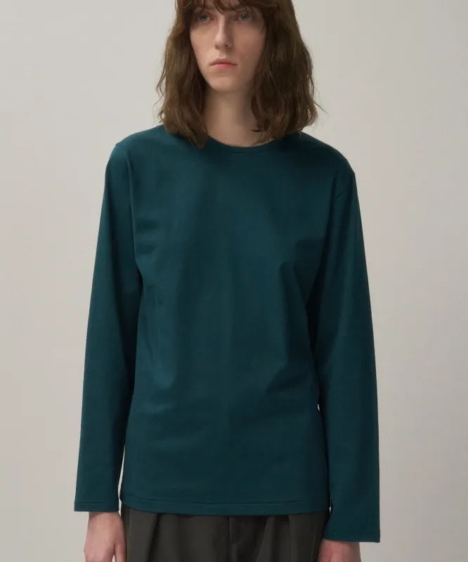 SUVIN 60/2 | PERFECT LONG SLEEVE T-SHIRT made by ATON