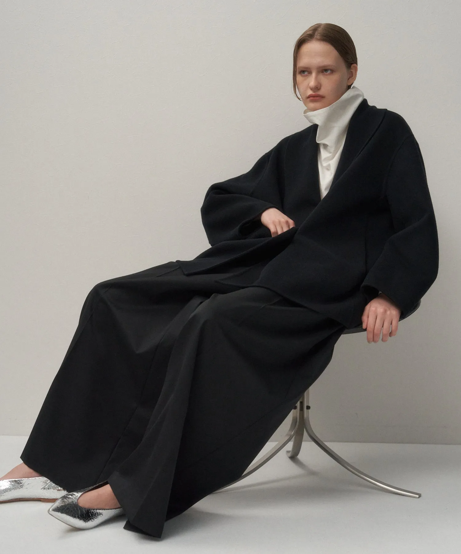 GOAT LEATHER | CARLA FLAT SHOES sold by ATON product image thumbnail 2