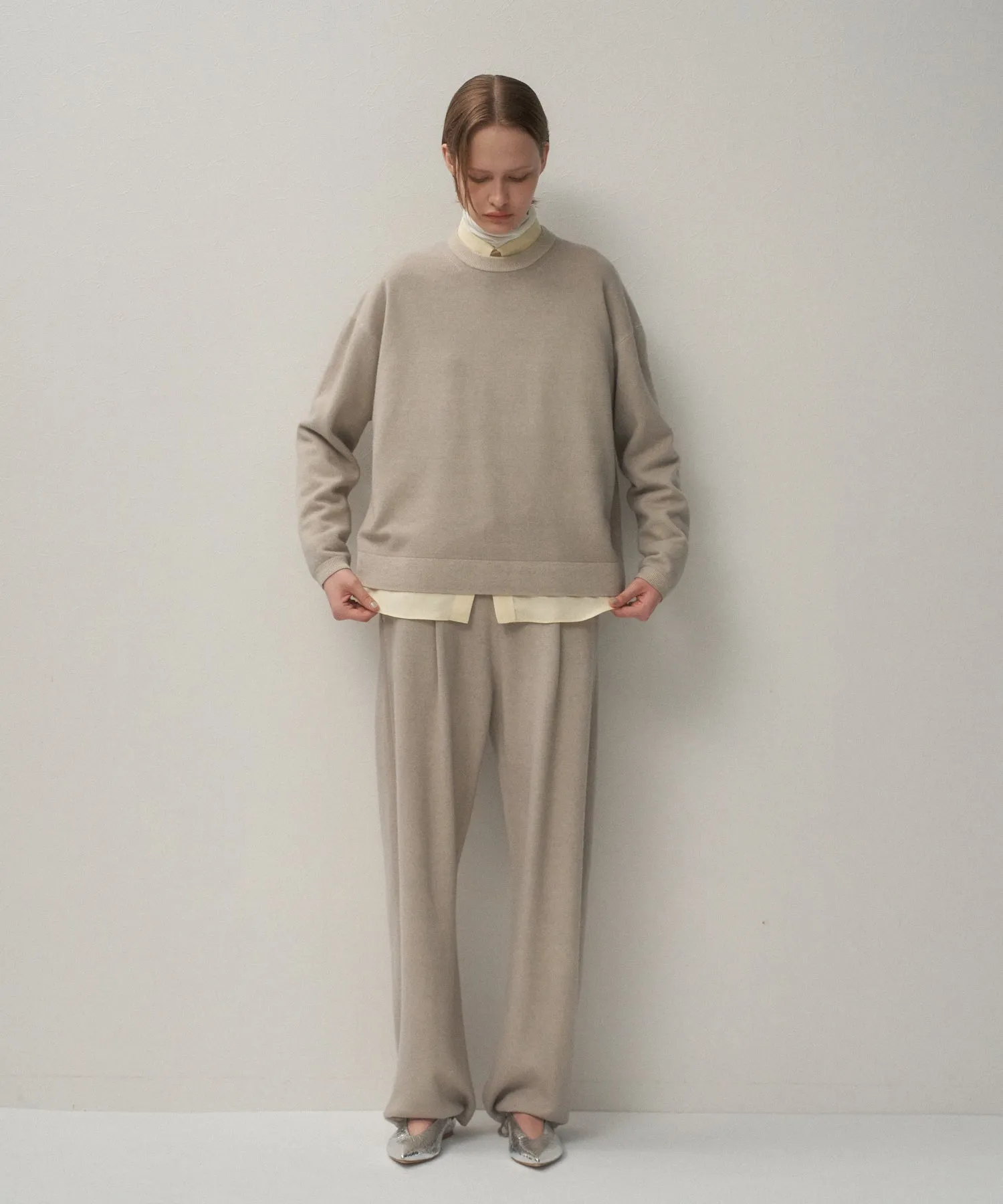 VINTAGE KNIT | EASY STRAIGHT PANTS sold by ATON product image thumbnail 2