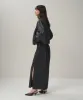 COWHIDE NYLON | CROPPED JACKET MA-1 sold by ATON