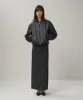 COWHIDE NYLON | CROPPED JACKET MA-1 sold by ATON