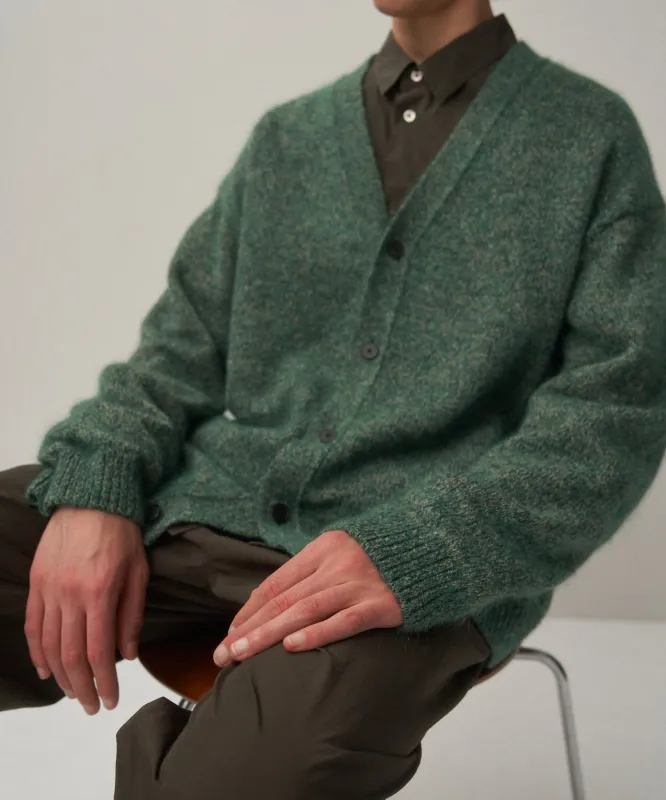 WOOL ALPACA MOHAIR | OVERSIZED CARDIGAN sold by ATON