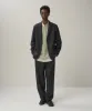 MERINO COLLEGE FLANNEL | STANDARD PANTS sold by ATON