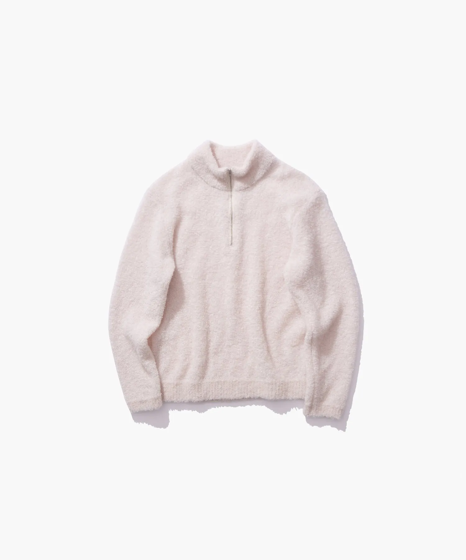 KID MOHAIR LOOP | HALF ZIP SWEATER sold by ATON product image thumbnail 5