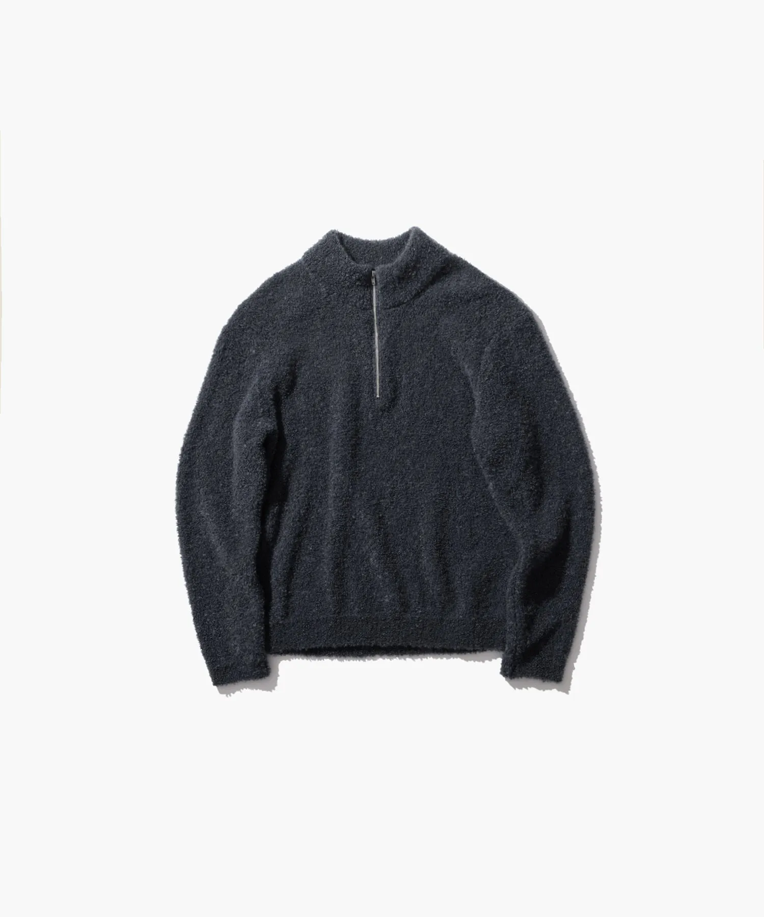 KID MOHAIR LOOP | HALF ZIP SWEATER sold by ATON product image thumbnail 4