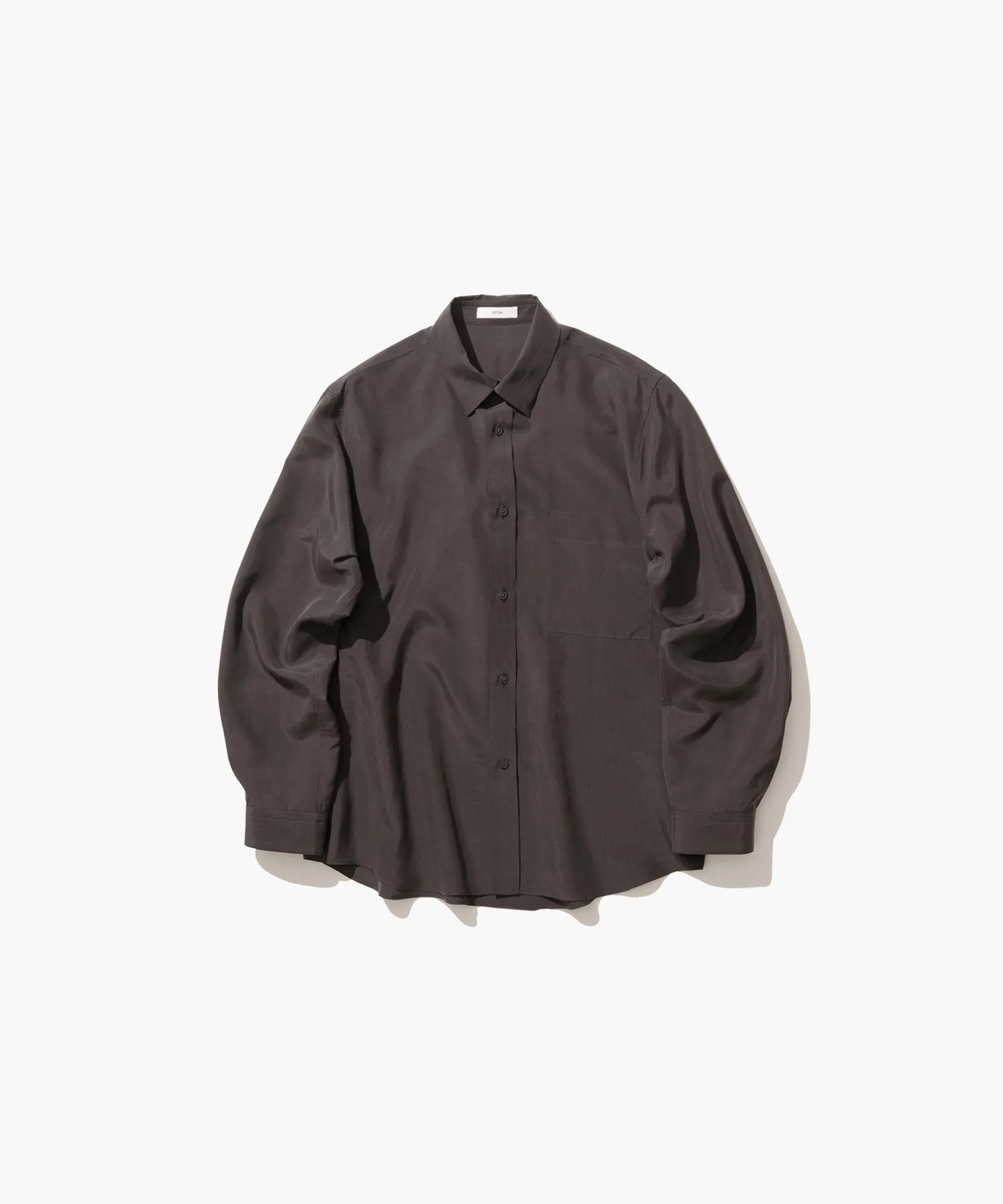 SILK SUEDE | BUTTON DOWN SHIRT sold by ATON product image thumbnail 4
