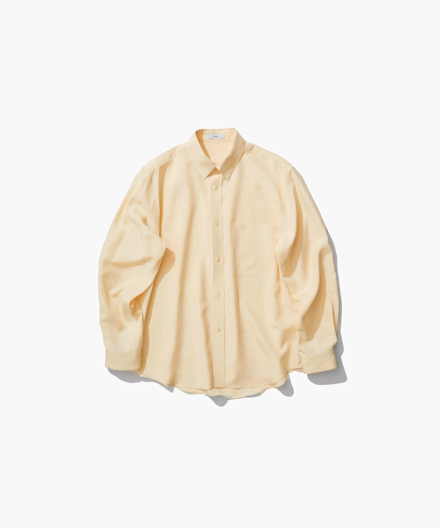 SILK SUEDE | BUTTON DOWN SHIRT sold by ATON product image thumbnail 5