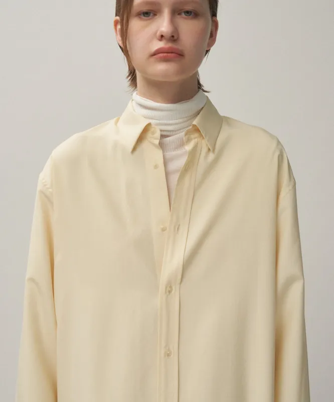 SILK SUEDE | BUTTON DOWN SHIRT DRESS sold by ATON