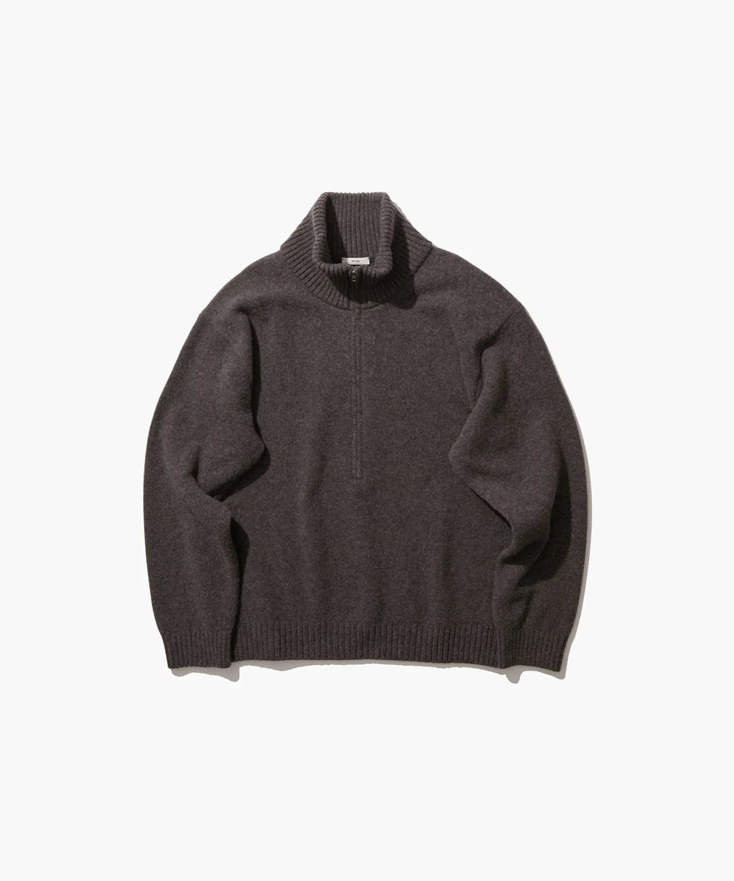LAMBS WOOL | HALF ZIP SWEATER sold by ATON product image thumbnail 3