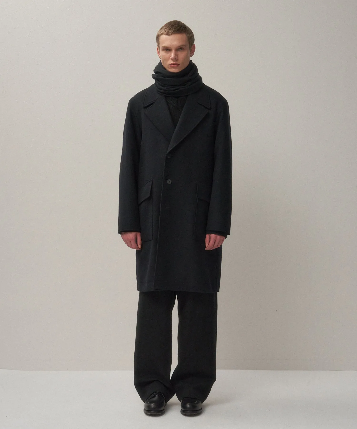 SUPER 160S DOUBLE SAXONY | SEMI DOUBLE COAT sold by ATON