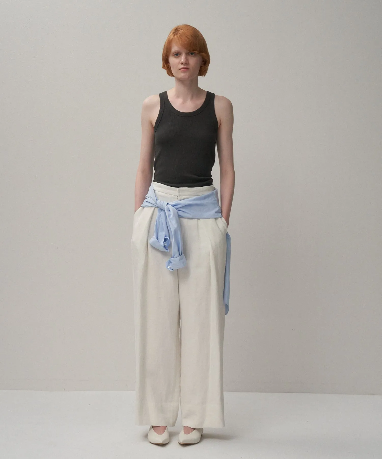 RECYCLE SUVIN RIB | TANK TOP sold by ATON product image thumbnail 2