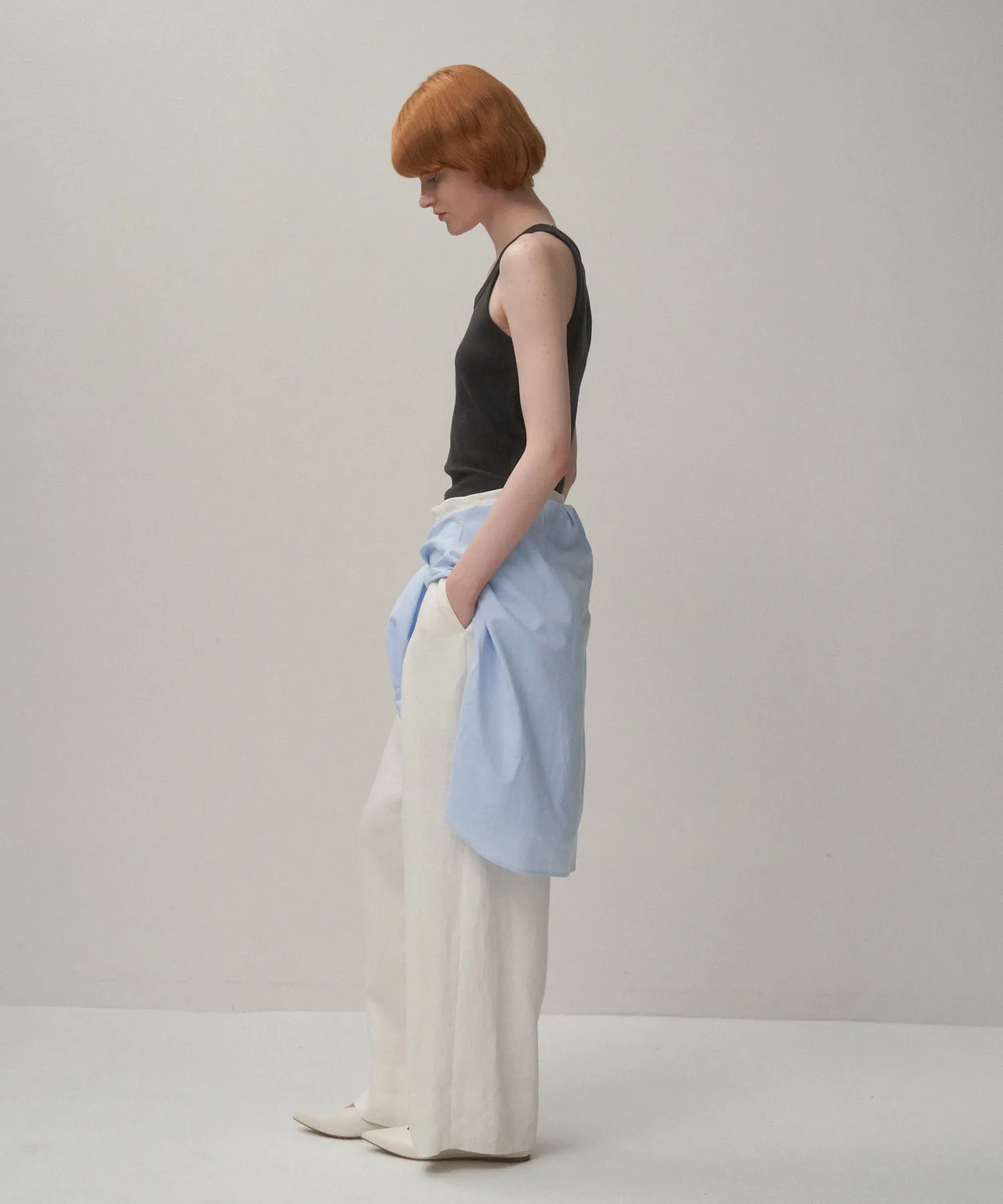 RECYCLE SUVIN RIB | TANK TOP sold by ATON product image thumbnail 3