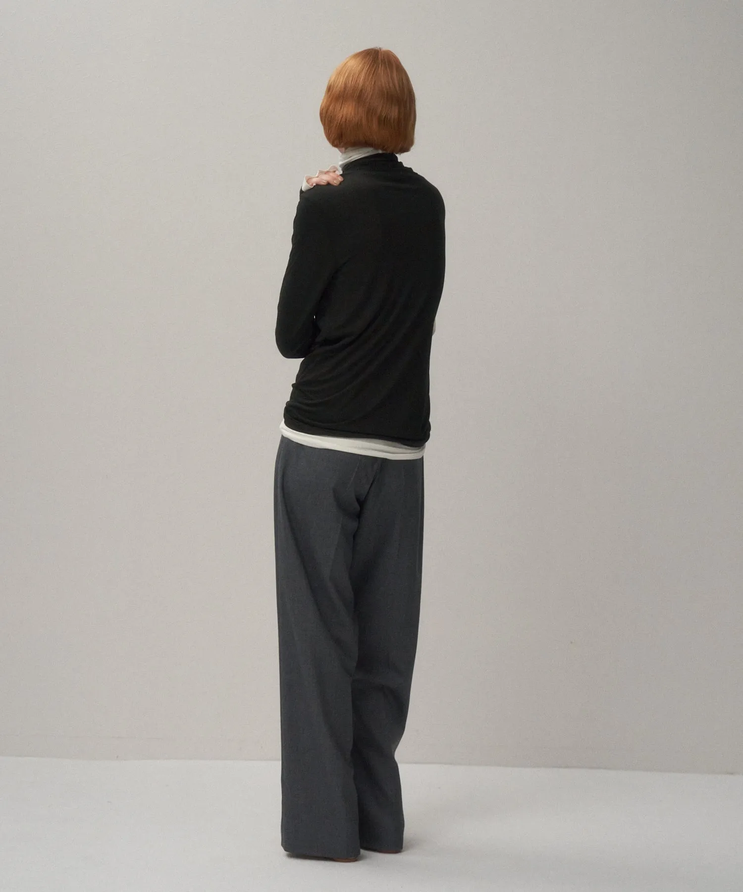 MODAL SILK JERSEY | TURTLENECK sold by ATON product image thumbnail 3