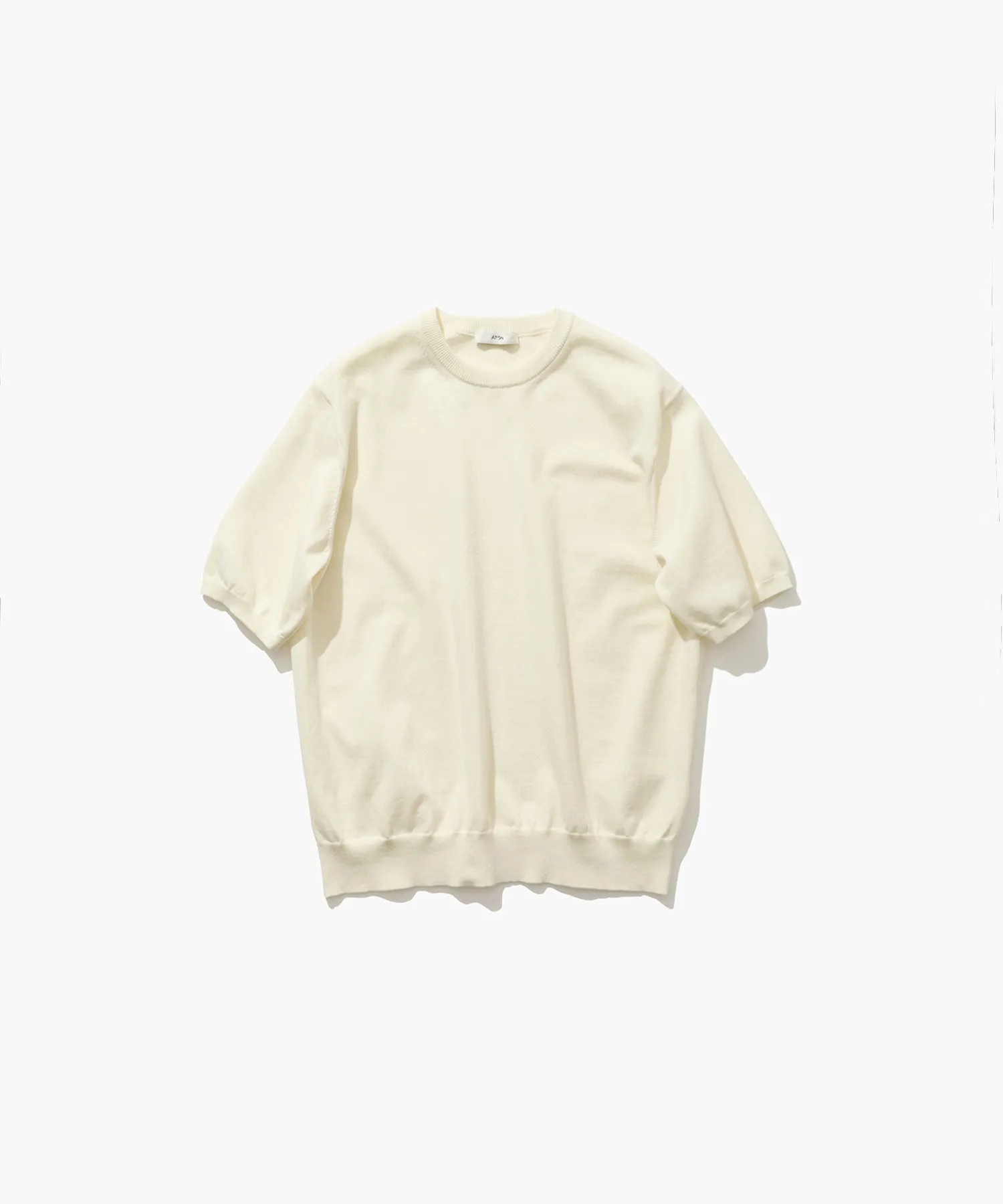 FINE COMPACT COTTON | CREWNECK SWEATER sold by ATON product image thumbnail 4