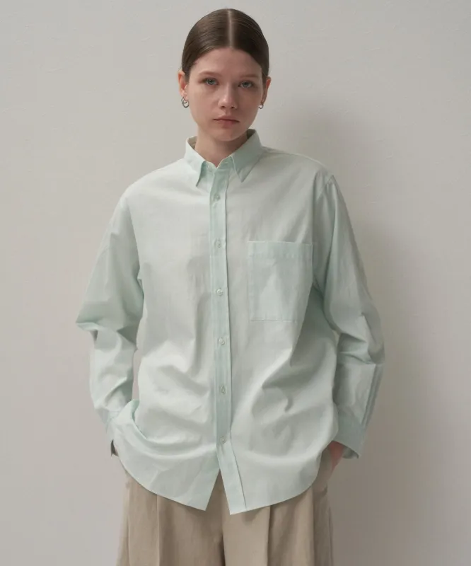 WASHER OXFORD | STANDARD SHIRT made by ATON