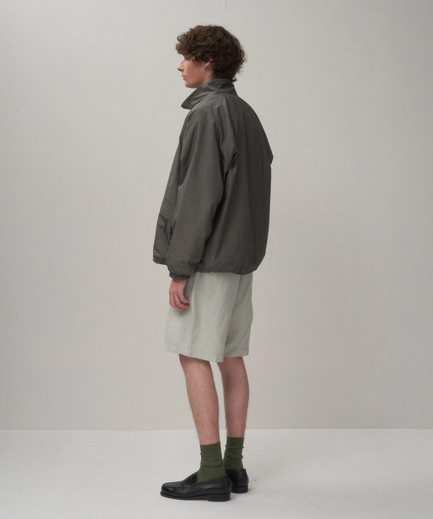 FINE SILK TAFTA | REVERSIBLE JACKET sold by ATON product image thumbnail 4