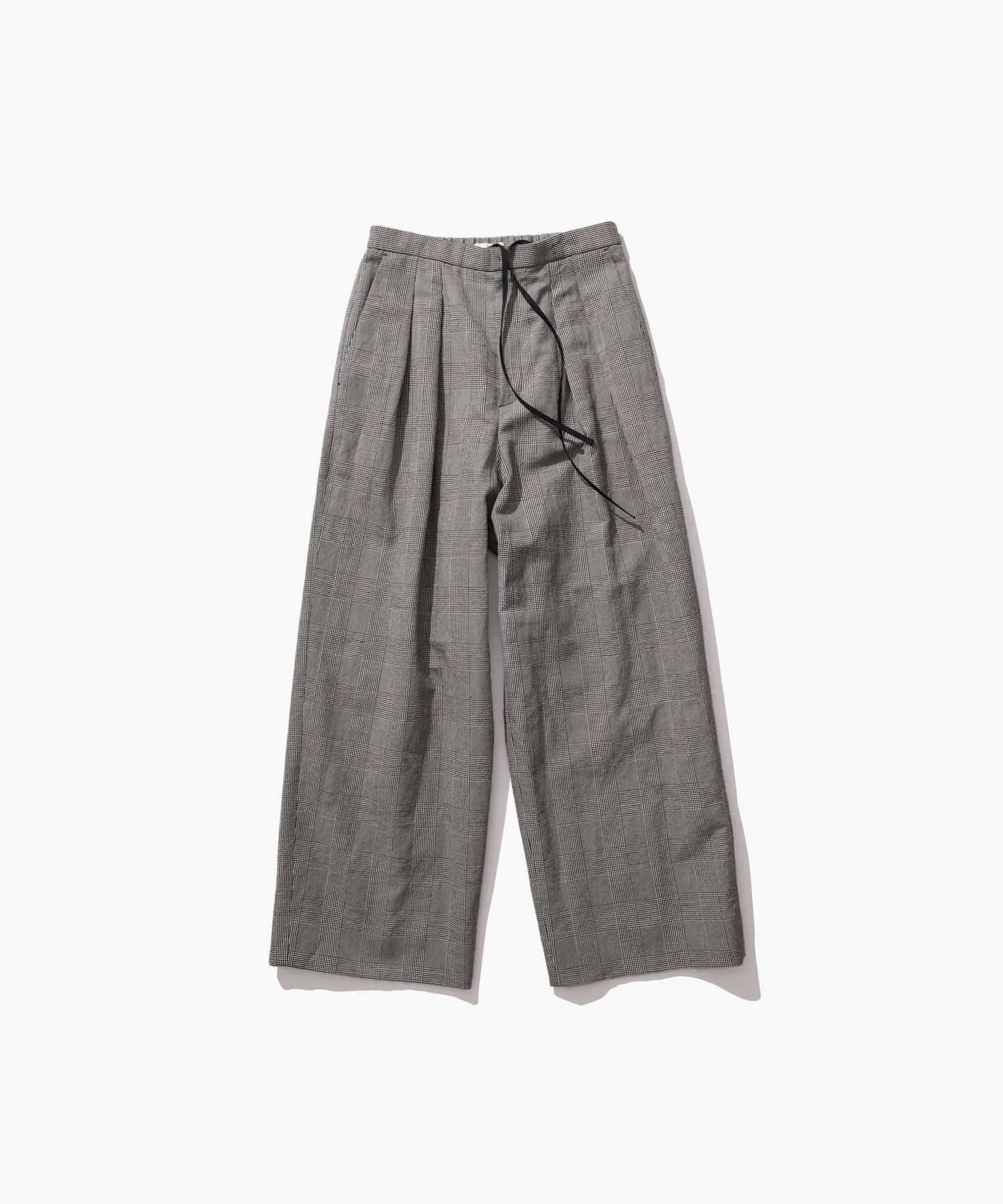 ROUND COTTON LINEN | WIDE EASY PANTS sold by ATON product image thumbnail 4