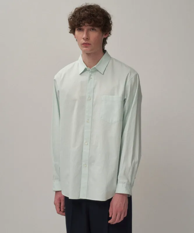 WASHER OXFORD | LOOSE FIT SHIRT made by ATON