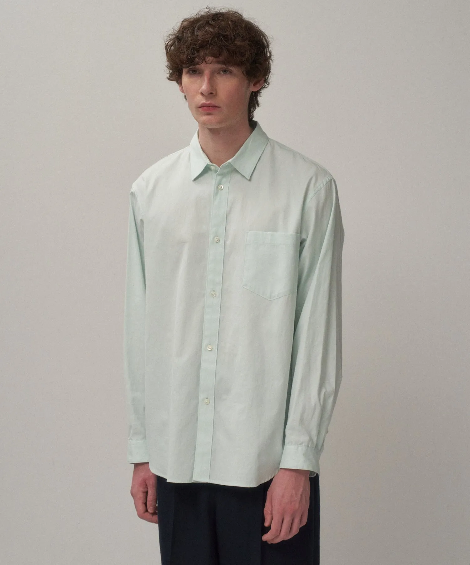 WASHER OXFORD | LOOSE FIT SHIRT sold by ATON