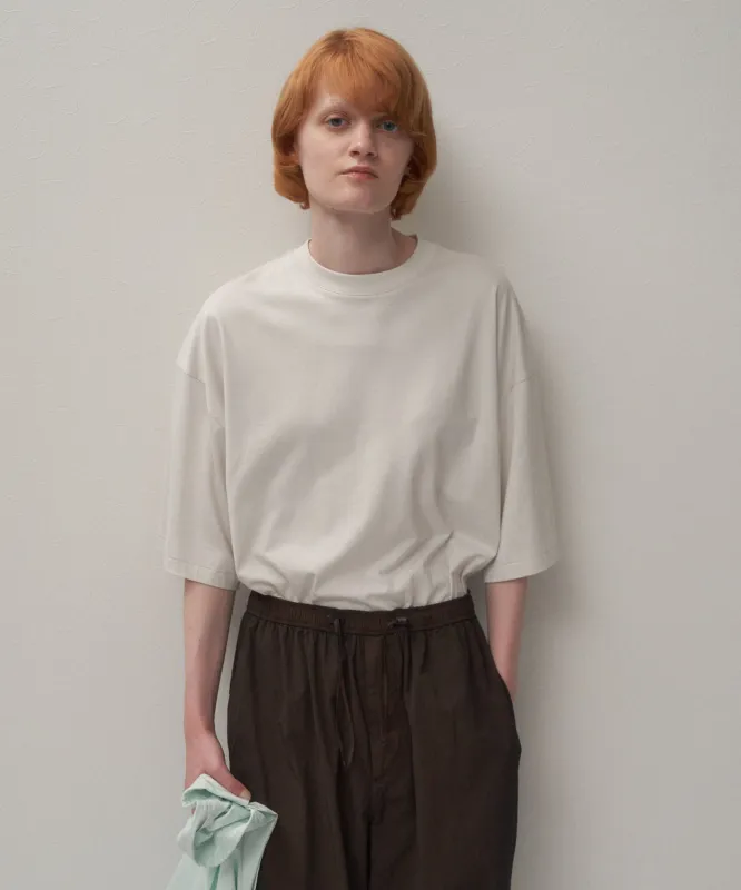 SUVIN 60/2 | WIDE SLEEVE T-SHIRT made by ATON