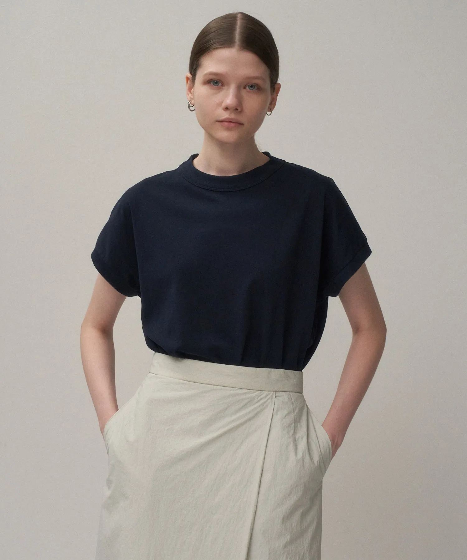 DRY COTTON JERSEY | OVERSIZED PULLOVER sold by ATON product image thumbnail 4