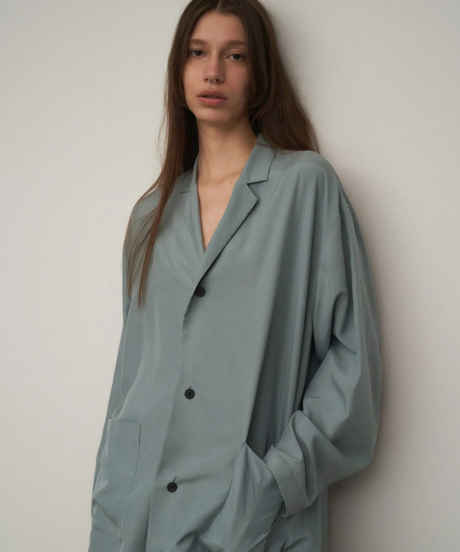 SILK SUEDE | SHIRTS JACKET sold by ATON product image thumbnail 5