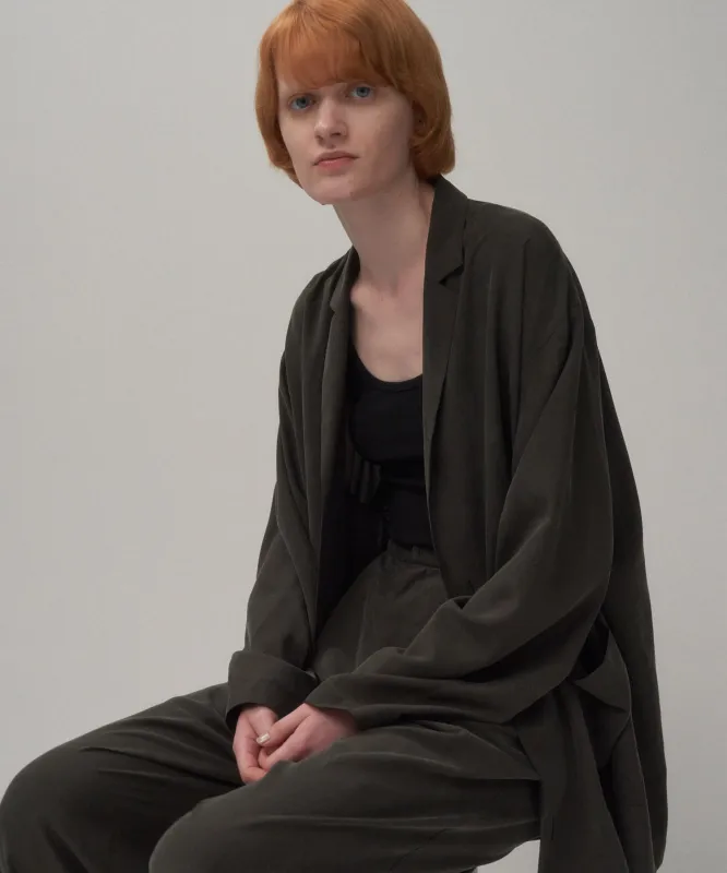 SILK SUEDE | SHIRTS JACKET made by ATON