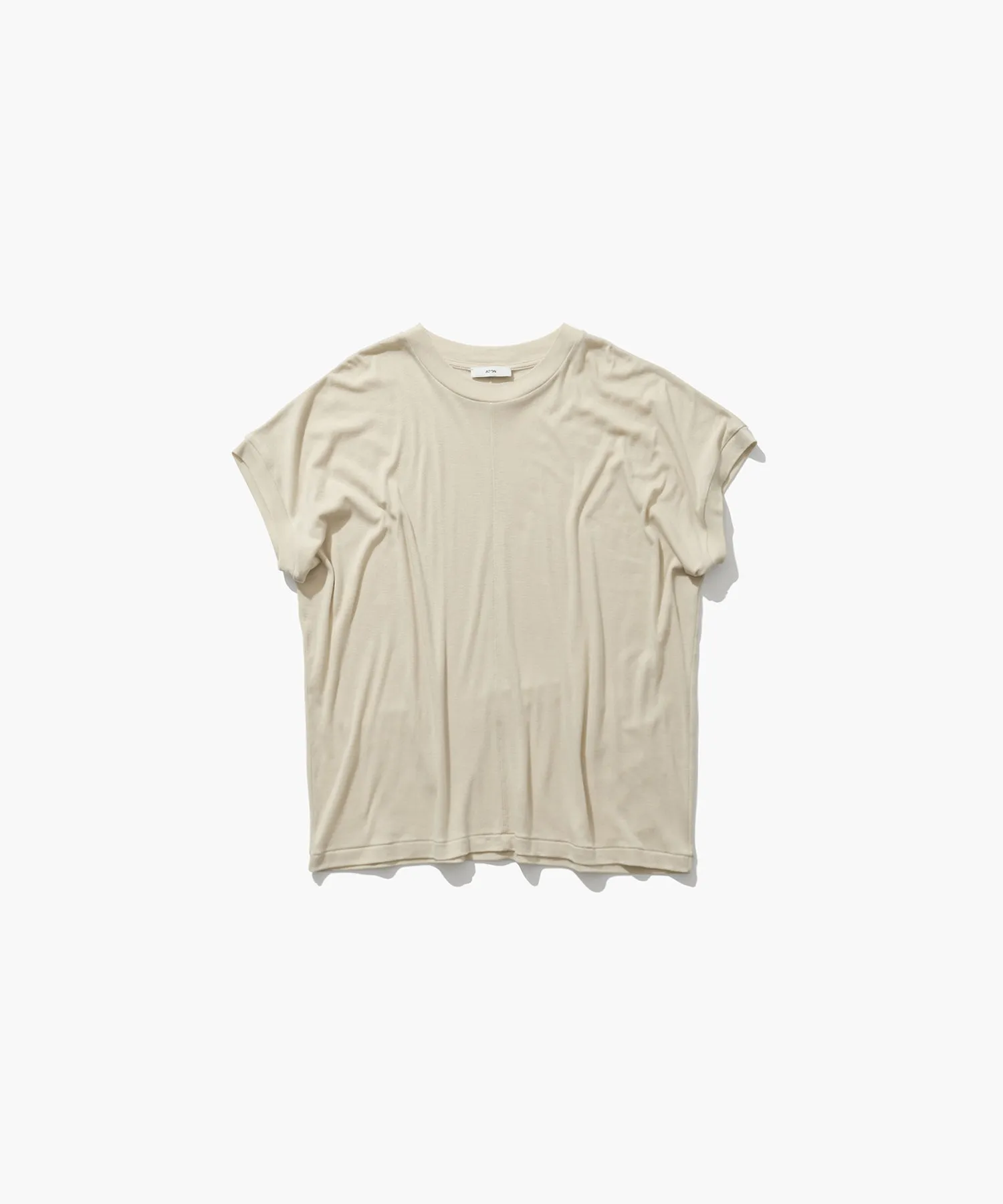 COTTON LINEN FRAISE | OVERSIZED T-SHIRT sold by ATON product image thumbnail 5