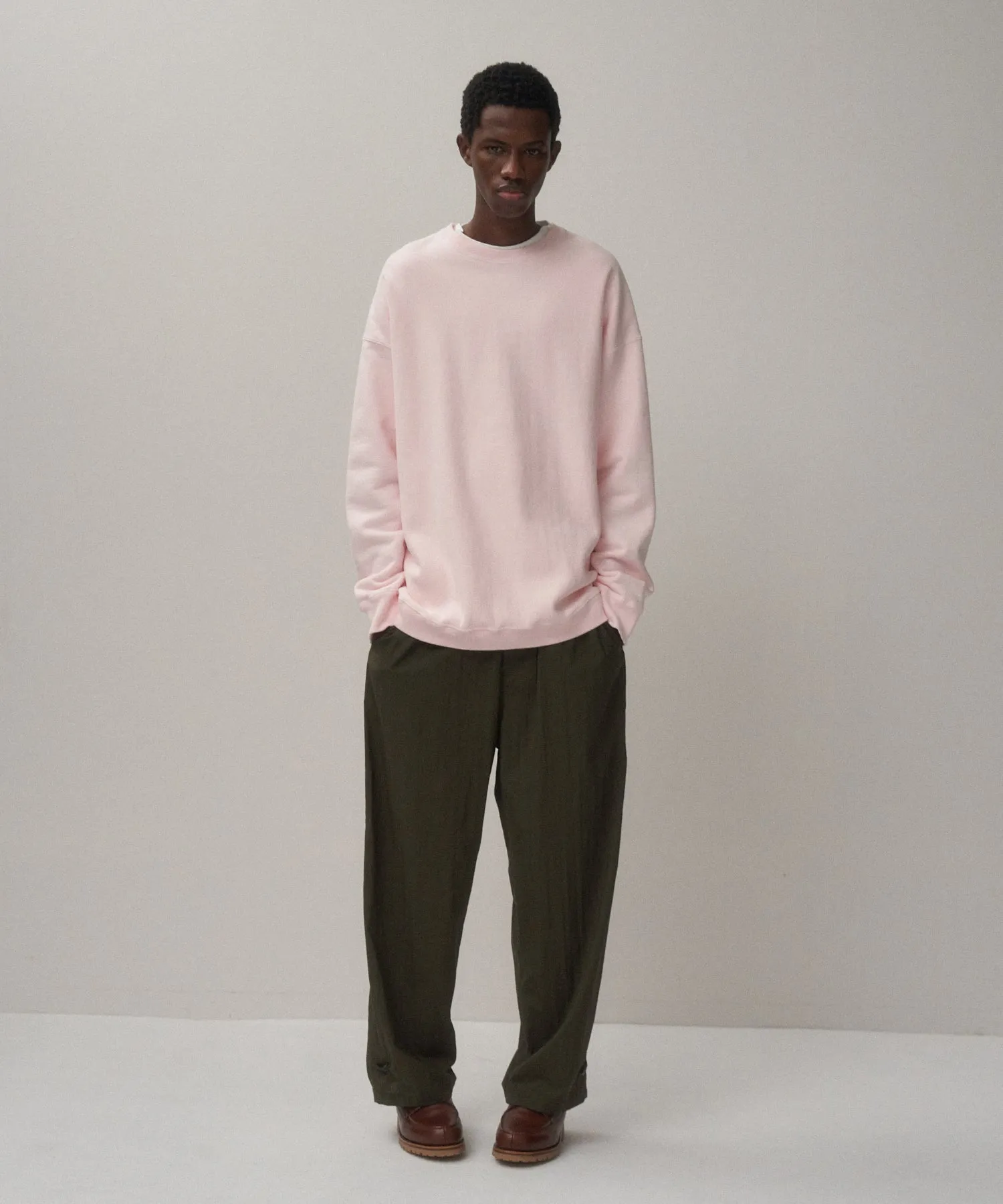 MAT AIRLY NYLON | WIDE PANTS sold by ATON product image thumbnail 3